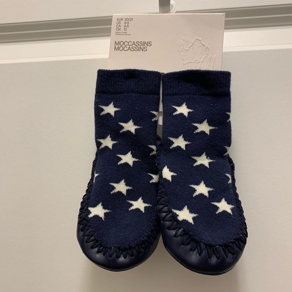 H&M Moccasins for baby size 4-5